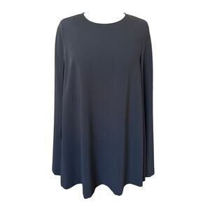 DKNY Black Short Cape Dress Size Small